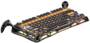 GravaStar Mercury K1 Pro RGB CyberFlare Wireless Mechanical Keyboard, Kailh Speedy Switch