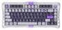 GravaStar Mercury V75 Hall Effect RGB Mecha Grey Mechanical Keyboard, Magnetic Jade Pro Switch