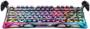 GravaStar Mercury V75 Pro Hall Effect RGB Neon Graffiti Mechanical Keyboard, Gateron Jade Switch
