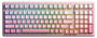 AULA F99 RGB Gradient Pink Wireless Mechanical Keyboard, Dream Sakura Switch