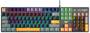 AULA S500 RGB Black/Yellow/Grey Mechanical Keyboard, Blue Switch