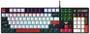 AULA S500 RGB Black/White/Red Mechanical Keyboard, Blue Switch