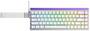 AULA HERO 68 HE RGB White Contour Mechanical Keyboard, Black King Magnetic Switch