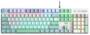 AULA S500 RGB Green/White Mechanical Keyboard, Red Switch