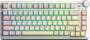 AULA AU75 RGB White/Pink Wireless Mechanical Keyboard, Star Vector Switch