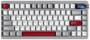 AULA NOVA75 RGB White/Grey/Red Wireless Mechanical Keyboard, Caramel Latte Switch