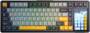 AULA L99 RGB Black/Grey/Yellow Wireless Mechanical Keyboard, Raindrop Switch