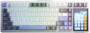 AULA L99 RGB Grey/Blue/White Wireless Mechanical Keyboard, Raindrop Switch