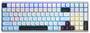 AULA S100Pro RGB Black/Purple/White Wireless Mechanical Keyboard, Brown Switch