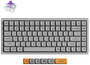 Keychron K2 HE RGB Concrete Edition Wireless Mechanical Keyboard, Gateron Magnetic Nebula Switch