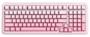 MCHOSE K99 V3 RGB Pink Gradient Wireless Mechanical Keyboard, Icy Creamsicle Switch