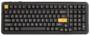 MCHOSE K99 V3 RGB Black Gold Wireless Mechanical Keyboard, Icy Creamsicle Switch