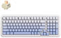 MCHOSE K99 V3 RGB Glacier Gradient Wireless Mechanical Keyboard, Icy Creamsicle Switch