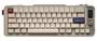 Qwertykeys QK65 Mk3 RGB Prebuilt Console Wireless Mechanical Keyboard, Oat Switch