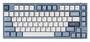 Qwertykeys Neo Studio Neo75 Anodized Slate Blue Wireless Mechanical Keyboard, London Fog V2 Switch