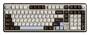 YUNZII B98 PRO RGB Coffee Brown Wireless Mechanical Keyboard, Candy Linear Switch