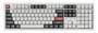Keychron K10 Ultra 8K RGB White Wireless Mechanical Keyboard, Apex Silent Red Switch