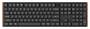 Keychron K5 Ultra 8K RGB Low-Profile Wireless Mechanical Keyboard, Milk POM Brown Switch