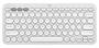 Logitech Pebble Keys 2 K380s Wireless Keyboard, Pearly White