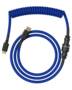 Glorious Coiled Cable, Cobalt Blue