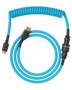 Glorious Coiled Cable, Electric Blue