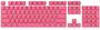 Corsair PBT DOUBLE-SHOT PRO Keycap Mod Kit, Standard Bottom Row, Pink