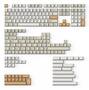 Keychron Cherry Profile Double-shot PBT Full Set Keycaps, Camel