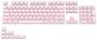YUNZII Jelly OEM Profile Keycaps, Pink