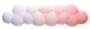 YUNZII Marshmallow Gradient Pink Keyboard Wrist Rest