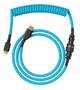 Glorious GMMK Coiled Cable, Electric Blue