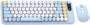Fantech GO MOCHI85 Wireless Keyboard and Mouse Combo, Blue