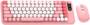 Fantech GO MOCHI85 Wireless Keyboard and Mouse Combo, Pink