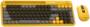 Fantech GO MOCHI101 Wireless Keyboard and Mouse Combo, Yellow