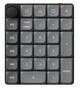 Keychron KO Max RGB Wireless Mechanical Numpad, Milk POM Red Switch