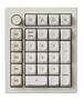 Keychron V0 Ultra 8K Retro Wireless Custom NumPad, Silk POM Banana Switch