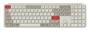 Keychron B6 Pro Ultra-Slim Wireless Keyboard, Retro Red
