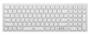 ALOGIC Echelon Wireless Compact Keyboard for macOS, White