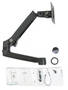 Ergotron LX Extension Mounting Arm Kit For Monitor, Matte Black