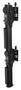 Atdec AWMS-2-BT75-H-B Desk Clamp Heavy Duty Dual Vertical Monitor Mount