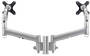 Atdec AWMS-2-D13 Silver Dual Monitor Arm For 27 Displays, F Clamp