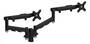 Atdec AWMS-2-D13 Black Dual Monitor Arm For 27 Displays, F Clamp
