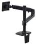 Ergotron LX Desk Tall Pole Single Monitor Arm, Black