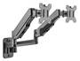 Brateck Dual Monitor Wall Mounted Gas Spring Monitor Arm 17 to 32