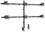 Brateck Pole Mount Six-Screen Monitor Mount for 17 to 32 Monitors