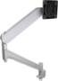 Atdec AWM-ADTC Dynamic Monitor Arm with Post Clamp, Silver