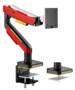 Humanmotion Humanex T18-1E RGB Gaming Monitor Arm, Red