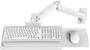 Ergotron LX Pro Wall Keyboard Arm, White