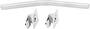 Ergotron LX Pro Dual Direct Bow and Pivots Conversion Kit, White
