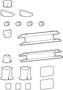 Ergotron LX Pro Spare Parts Kit for Wall Arms, Black