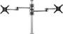 Atdec AFS-AT-DC Dual Swing Monitor Arms on Post, Silver